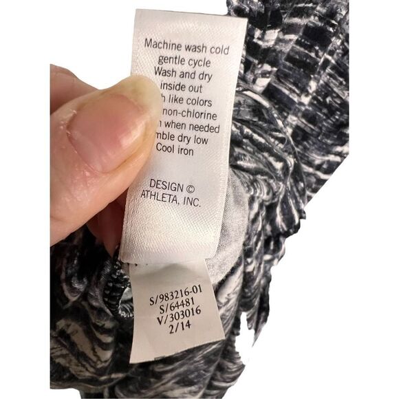 Athleta grey racer back midi dress sz S - Picture 7 of 7